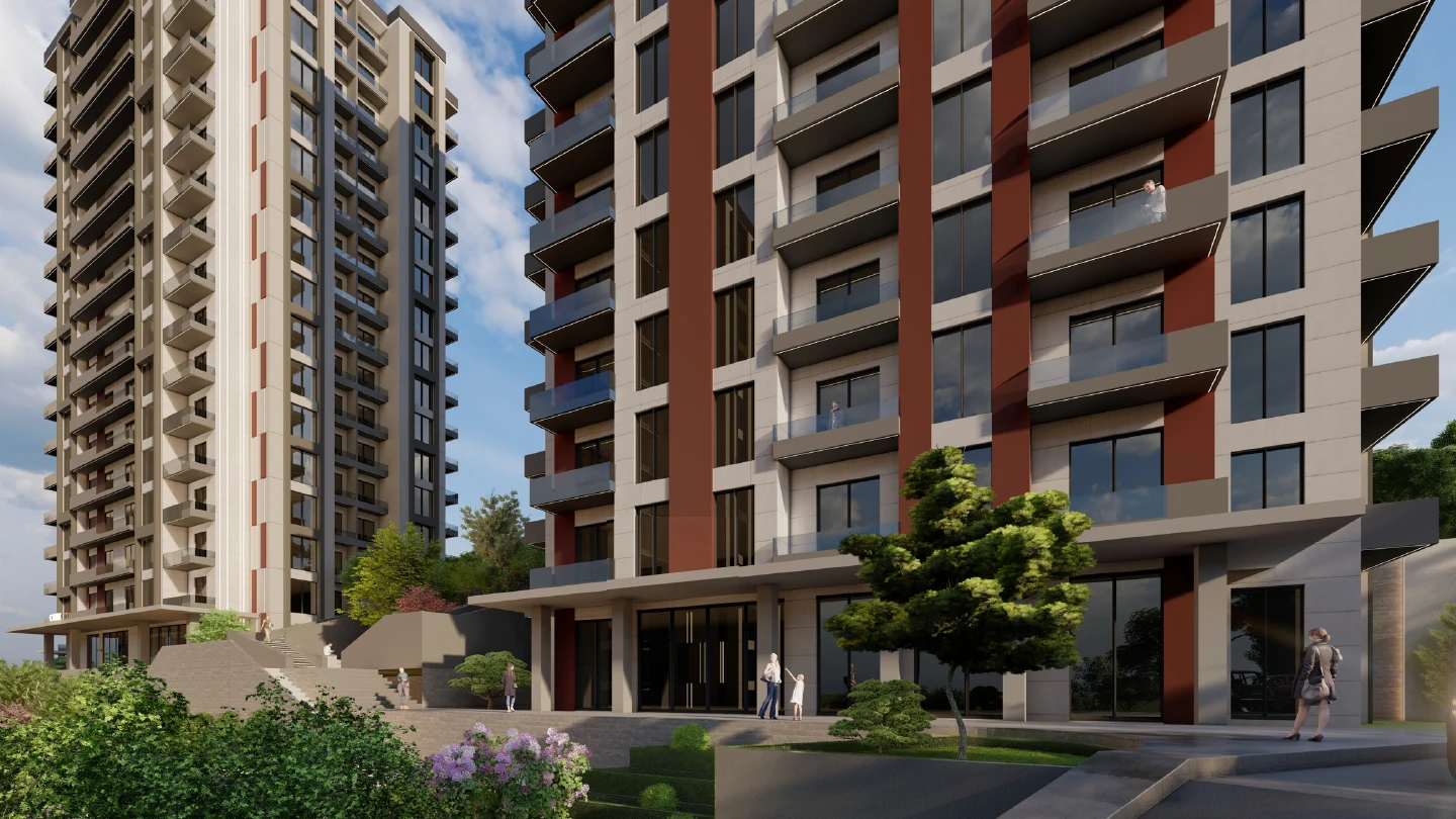 Velora City 1 - Cephe ve balkon detayları