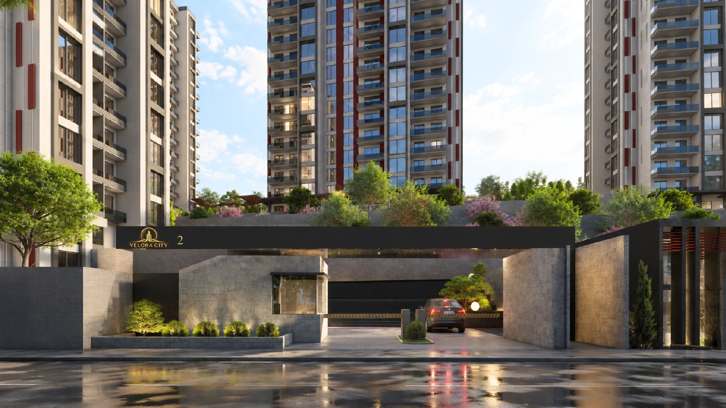 Velora City 2 ana giriş - yakın perspektif